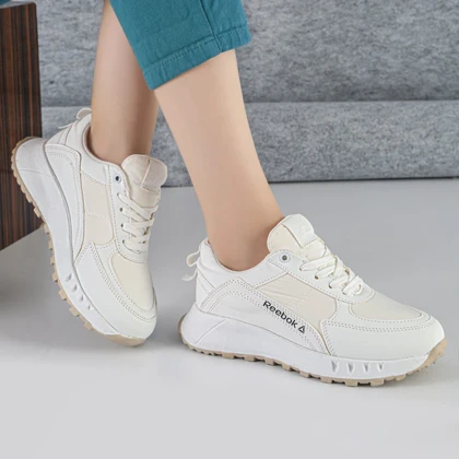 کفش و کتانی اسپرت زنانه و دخترانه مدل ریباک REEBOK رنگ سفید
