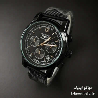 ساعت مچی مردانه برند Longines سه موتور مدل DO1157 حصیری