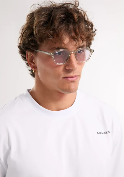 عینک آفتابی دی فرانکلین مدل D.franklin Ultra Light S Square Trans / Photochromic Lavender