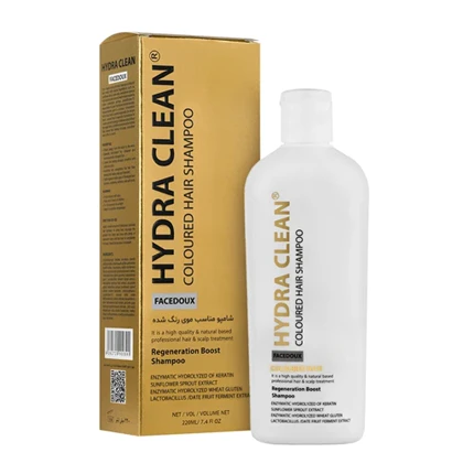 شامپو موی رنگ شده هیدراکلین فیس دوکس 220 میل