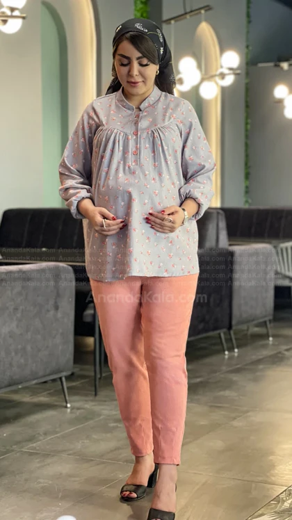 تونیک شلوار بارداری و شیردهی دلشید