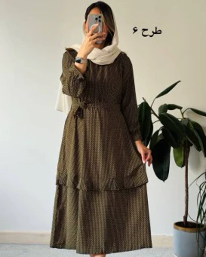 پیراهن مانتویی نارین 1