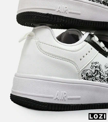 کفش کتانی مردانه سفید NIKE AirForce Draw