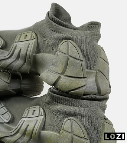 کفش کتانی مردانه سبز BALENCIAGA مدل 7505