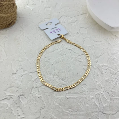 پابند زنانه طرح طلا مدل فیگارو برند ژوپینگ