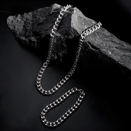 نیم ست نقره ای مدل Cartier