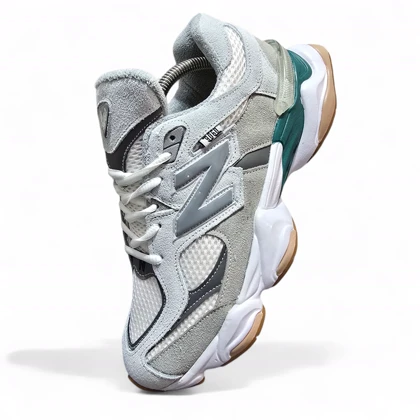 نیوبالانس 9060 سفیدطوسی زیره سبز