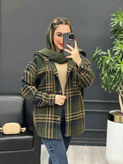 شکت کلاهدار دکمه چوبی
