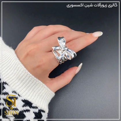 انگشتر زنانه ابکاری نقره کد az02