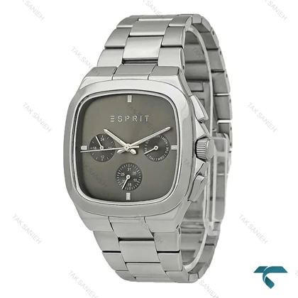 ساعت مچی اسپریت مردانه استیل کورنوگراف صفحه فیلی Esprit-8204-G