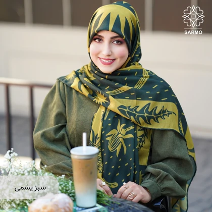 روسری نخ پنبه قاصدک