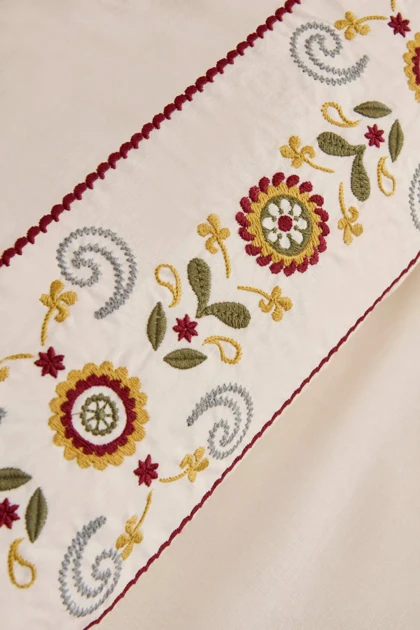 سرویس روتختی دو نفره Karaca Home مدل Beluna پنبه - سفید