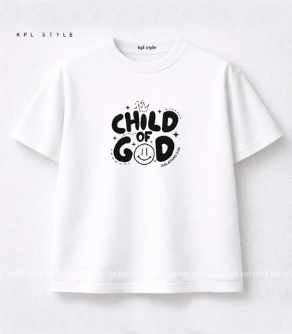 تیشرت باکسی یونیسکس طرح CHILD کد 1436
