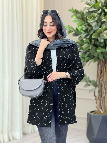 مانتو طرح دار گلنوش