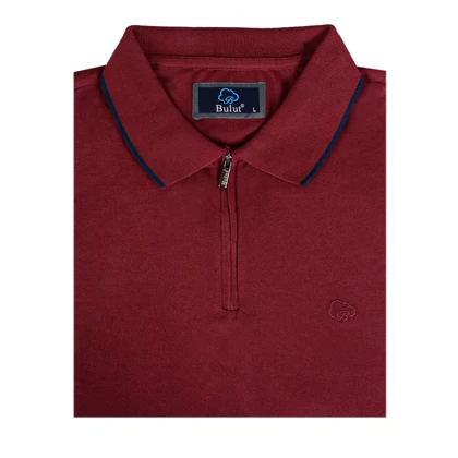 پولوشرت نیم زیپ مردانه