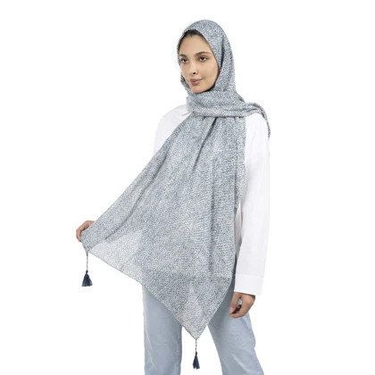 شال طرح خطی زنانه - 39251734