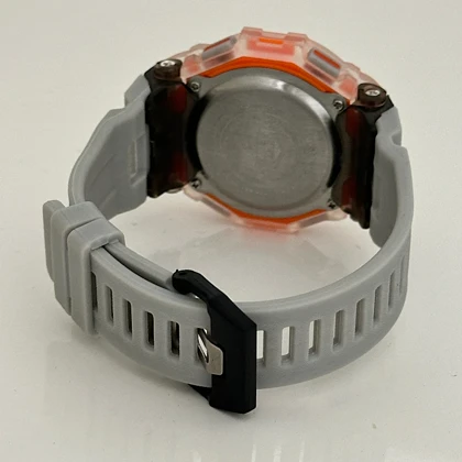 ساعت کاسیو جی شاک خاکستری نارنجی G-SHOCK GBD200 کد 1219
