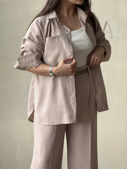 شومیز سیلک نیل