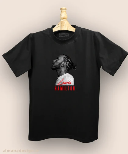 تیشرت مردانه و زنانه طرح لوئیس همیلتون کد 984