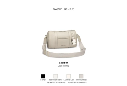 کیف دوشی زنانه دیوید جونز مدل David Jones CM7594