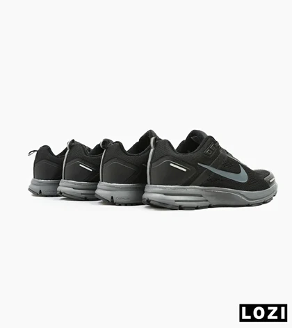کفش کتانی مردانه مشکی طوسی 24 NIKE zoom structure