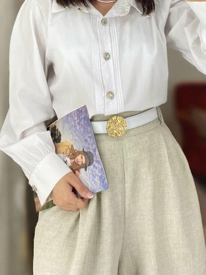 کمربند زنانه مارپیچ کد 015