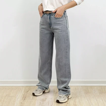 شلوار جین نیم بگ 1007768