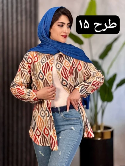 مانتو لینن تینا کد 1832