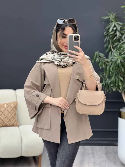 مانتو سه جیب فرناز