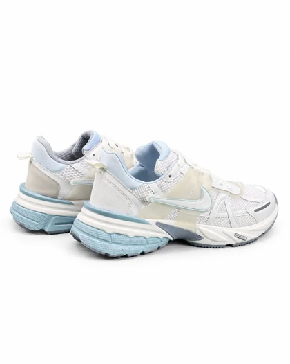 کفش کتانی مردانه مدل نایکی آبی سفید (بالاترین کیفیت ایران) NIKE V2K