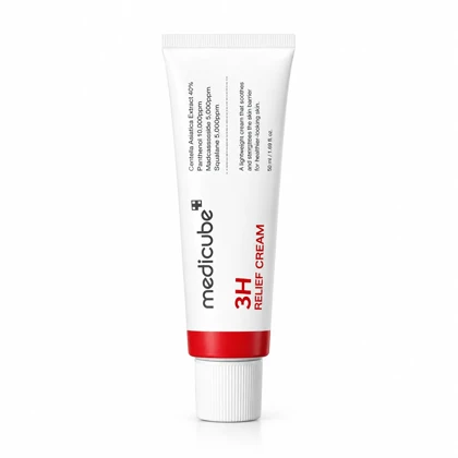 کرم تسکین‌دهنده و آبرسان مدی‌کیوب 3H Relief Cream