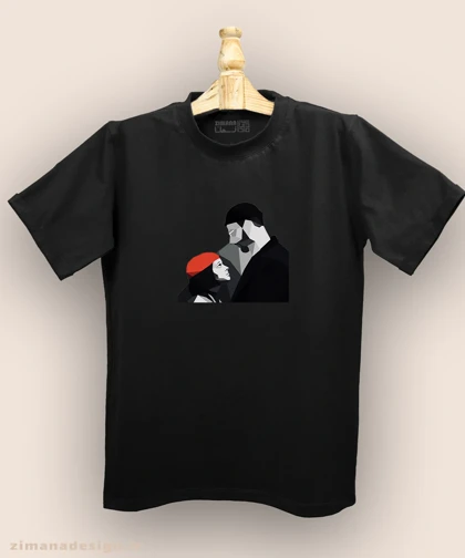 تیشرت مردانه و زنانه طرح لئون کد 975