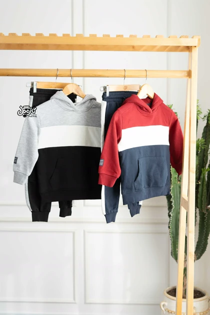 ست هودی شلوار کرک دار