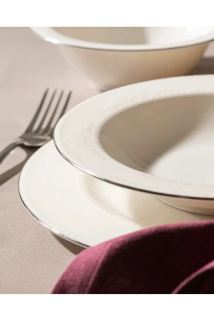 سرویس غذاخوری 6 نفره Madame Coco مدل Relief Bone China