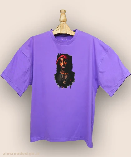 تیشرت لش مردانه و زنانه طرح توپاک کد 913