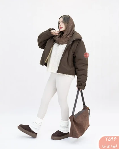 کاپشن کوتاه آستین کش2596