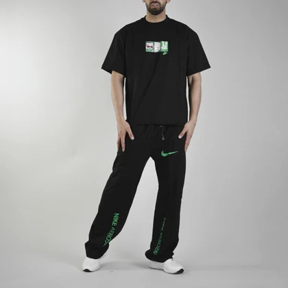 ست تیشرت و شلوار اسپرت نایک مدل SPL-3P1962 مشکی