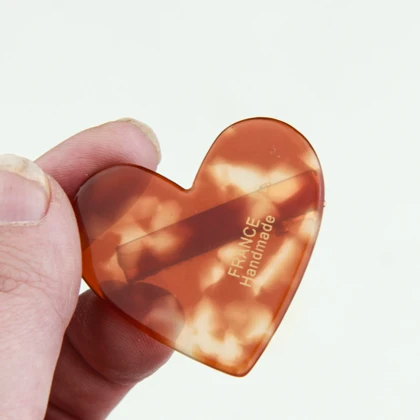 گیره مو دخترانه مدل قلب