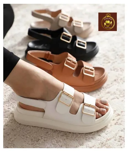 صندل زنانه طبی لژدار کمر بندی