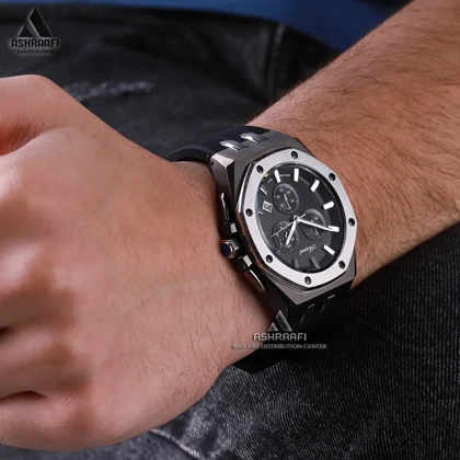 ساعت اکسنت مشکی Axcent AX183017K