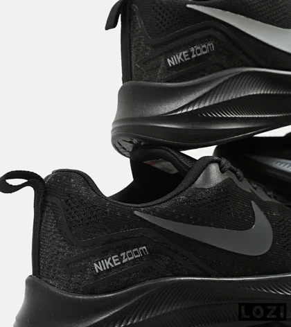 کفش کتانی بزرگ پا مشکی Nike air zoom مدل 5966