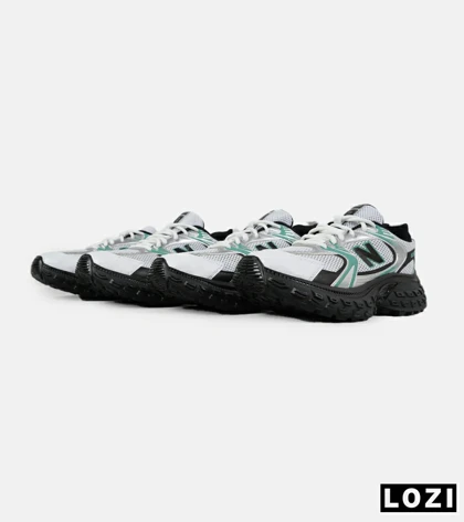 کفش کتانی مردانه و زنانه سفید سبز مشکی NEW BALANCE 530 V02 مدل 7100