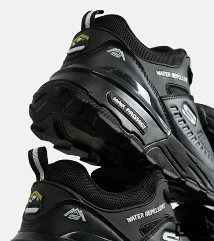 کفش کتانی مردانه مشکی SKECHERS water repellent