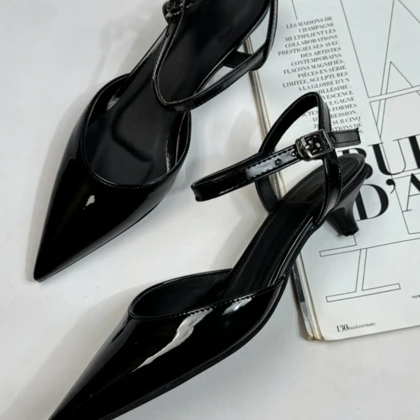 پاشنه سه سانت ورنی 4074