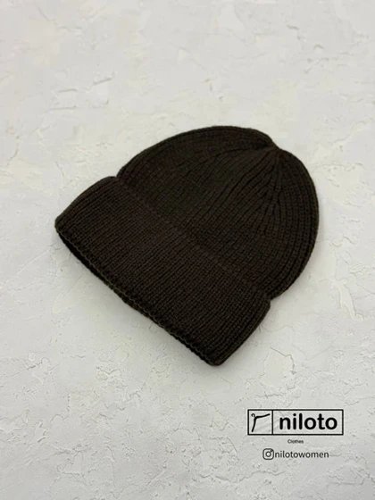 کلاه بافت طرح ترک (6701)