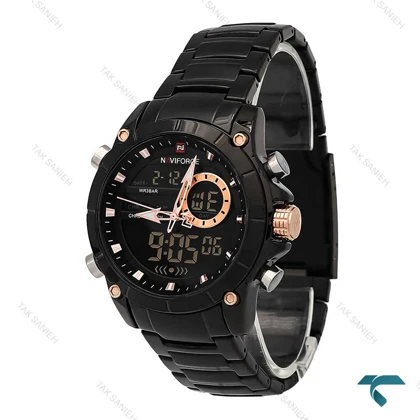 ساعت مچی فلزی نیوی فورس NaviForce-7004-G