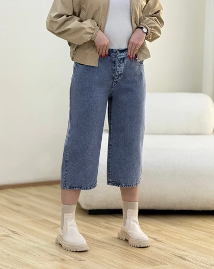 شلوارجین واید بگ قد 75