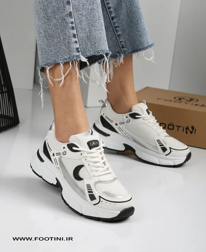 کتانی زنانه گلدن LVN LOVE