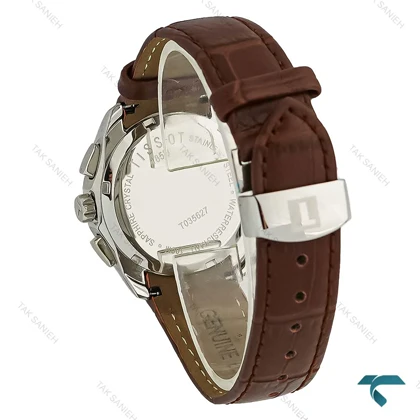 ساعت تیسوت زنانه 1853 بند چرم قهوه ای Tissot-8264-L
