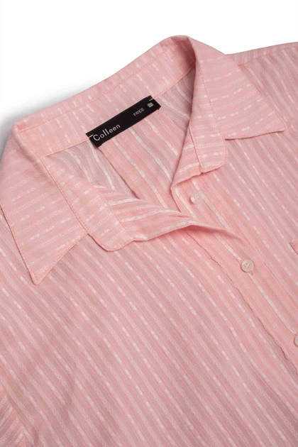 شومیز لینن بلند - 3159